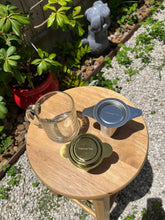 Load image into Gallery viewer, Silver & Yellow Gold Mesh Tea Infuser- Basket W/ Lid