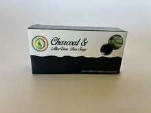 Load image into Gallery viewer, Charcoal &amp; Aloe Vera Bar Soap
