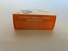 Load image into Gallery viewer, Coconut Milk &amp; Papaya Beauty Bar
