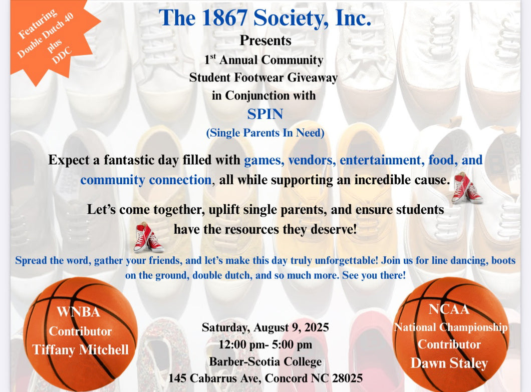1867 Society of Barber Scotia College (Vendor)