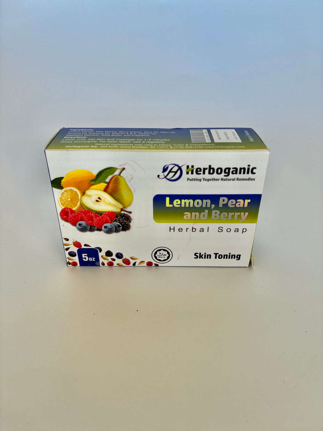 Lemon, Pear, and Berry Soap