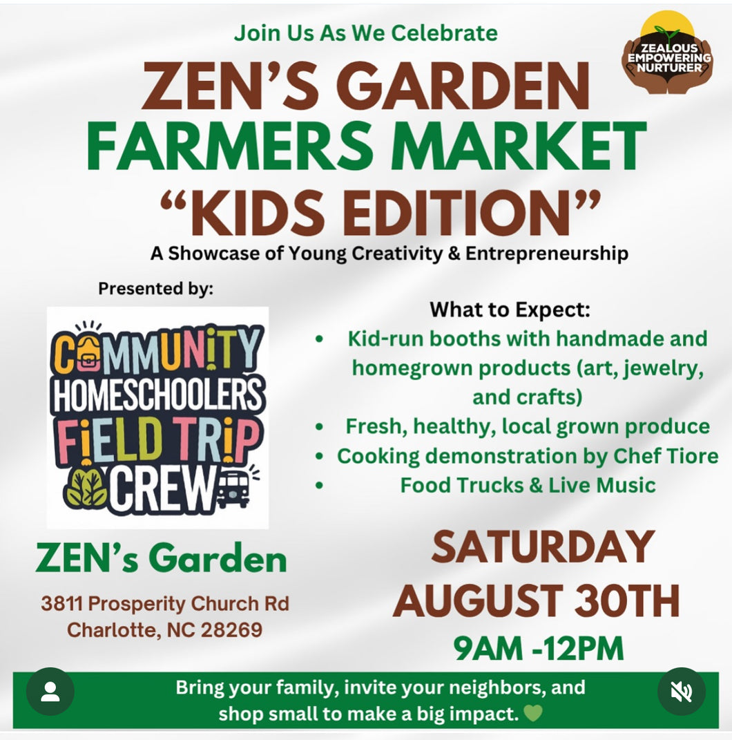 Farmers Market @ ZEN COMMUNITY GARDEN