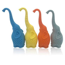Load image into Gallery viewer, Elephant Silicone Tea Infuser, BPA-Free &amp; Fun to Brew
